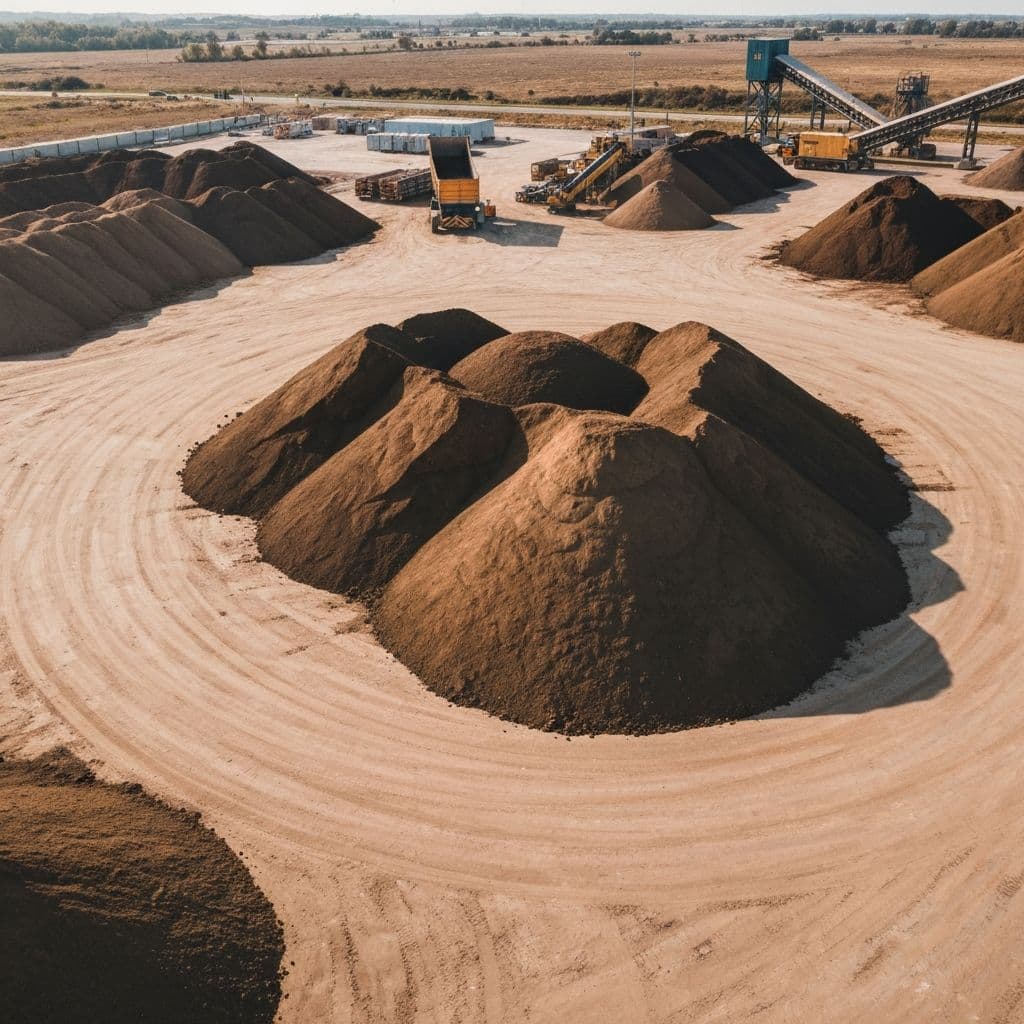 Clean dirt and accepted materials at OC Dirt Dump facility