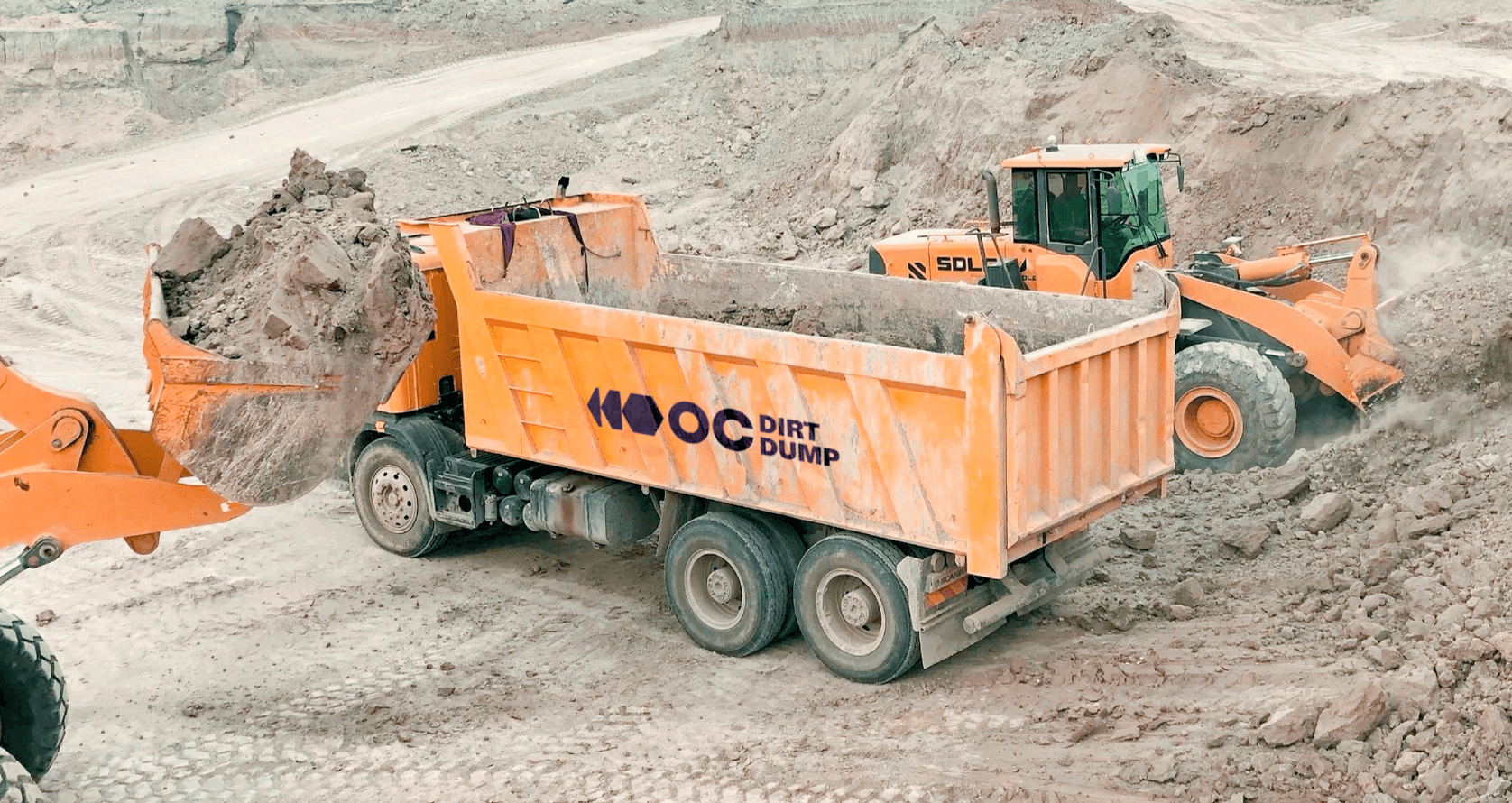 OC Dirt Dump Hero Background